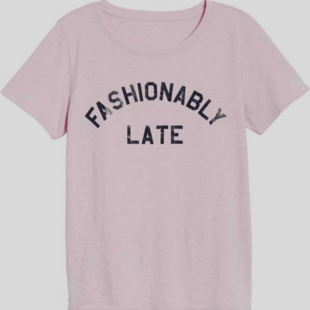 Fashionably Late Tee